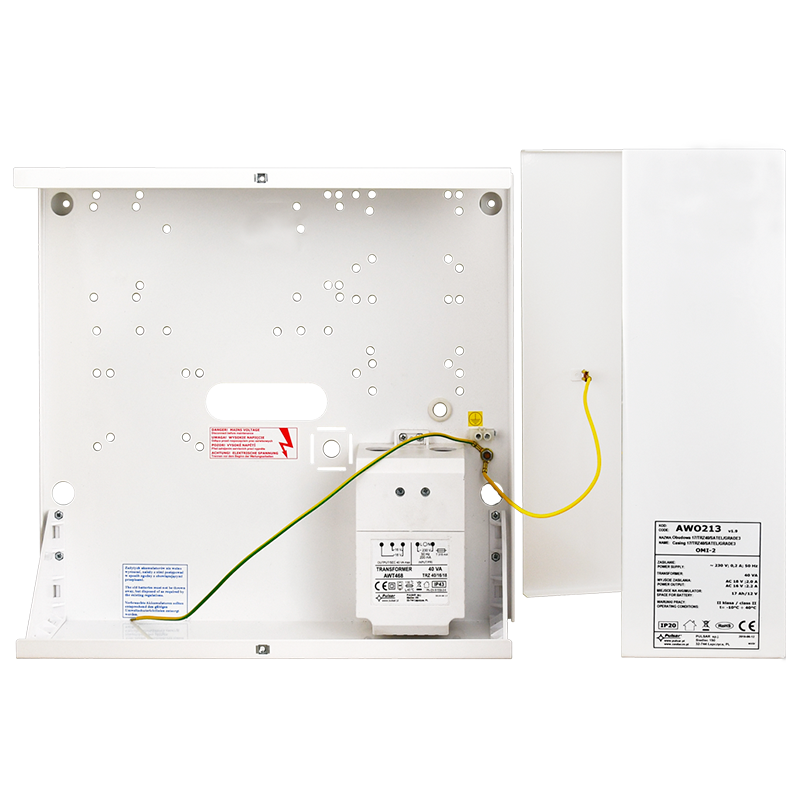Caja PULSAR® 17/TRZ40/SATEL/GRADE3 para Centrales de Intrusión - G3//PULSAR® Casing 17/TRZ40/SATEL/GRADE3 for Alarm Panels - G3