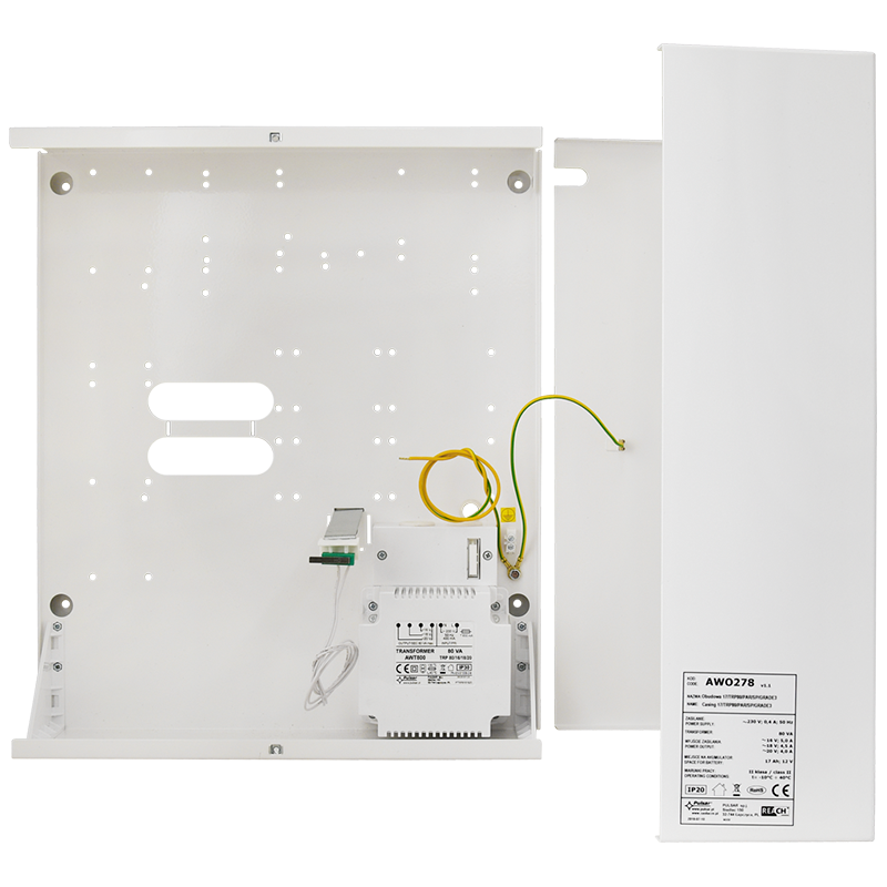 Caja PULSAR® 17/TRP80/PAR/SP/GRADE 3 para Centrales de Intrusión - G3//PULSAR® Casing 17/TRP80/PAR/SP/GRADE 3 for Alarm Panels - G3