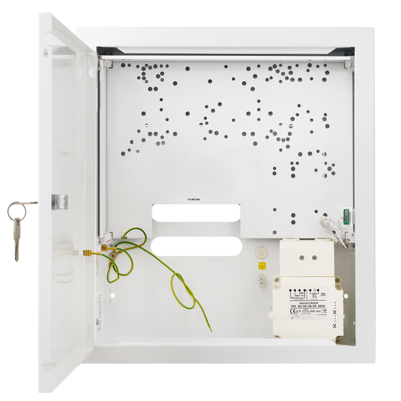 Caja Universal PULSAR® 17/TRZ50/M-F/SATEL para Centrales de Intrusión//PULSAR® Universal Casing 17/TRZ50/M-F/SATEL for Alarm Panels