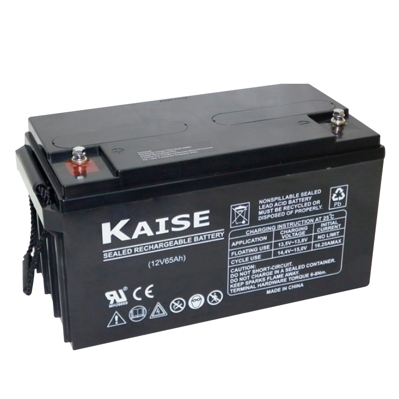 Batería Solar KAISE™ KBL12650 con Platina TBL64 de 12VDC 65Ah//KAISE™ KBL12650 Solar Battery with TBL64 PCB - 12VDC 65Ah