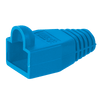 Capuchón Azul en PVC para Conectores RJ45//Blue PVC Protector for RJ45 Connectors
