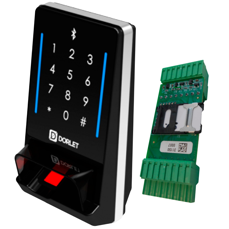 Lector Biométrico EVOpass® 40BK D-Transparente//EVOpass® 40BK D-Transparent Biometric Reader