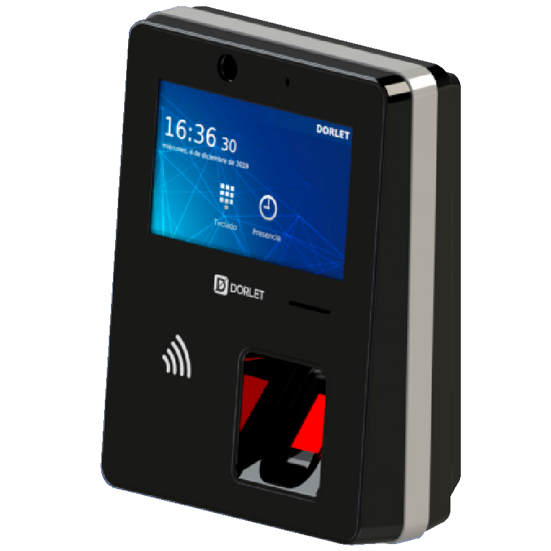 Terminal Biométrico DORLET® EVOpass® 80BA con Audio//DORLET® EVOpass® 80BA Biometric Terminal with Audio