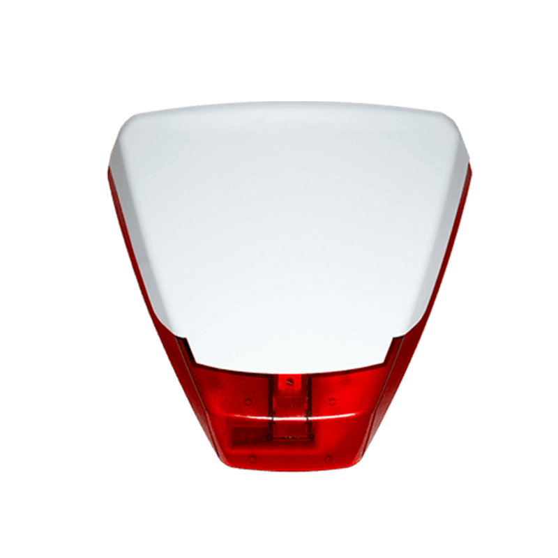 Sirena de Exterior PYRONIX™ con LED Rojo Vía Radio - G2//PYRONIX™ Outdoor Wireless Sounder with Red LED - G2