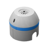 Detector NO2 DURPARK™ 0-20ppm (aro azul) con base//DURPARK™NO2 Detector 0-20ppm (Blue Ring) with Base