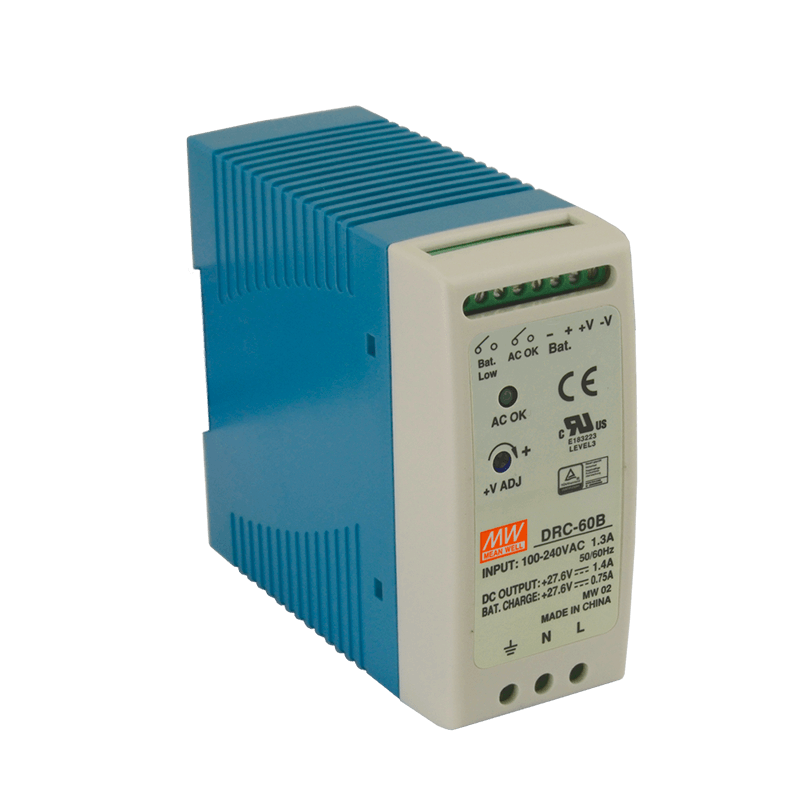 Fuente MEANWELL® DRC-60 para Carril DIN//MEANWELL® DRC-60 DIN Rail Power Supply Unit