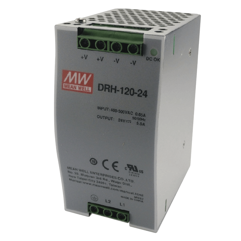 Fuente MEANWELL® DRH-120//MEANWELL® DRH-120 Power Source