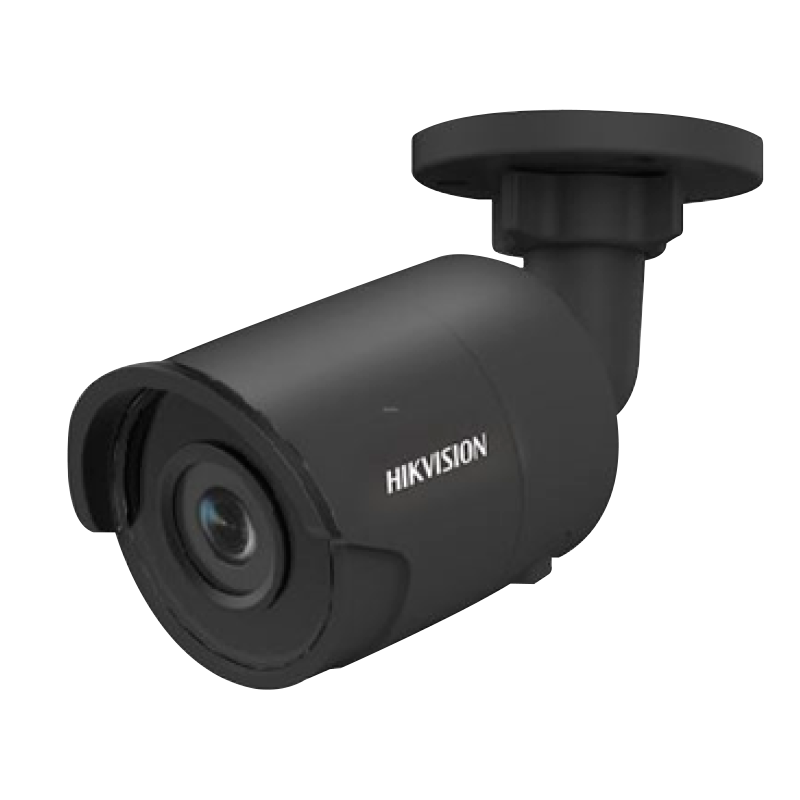 Cámara IP Bullet HIKVISION™ 4MPx 2.8mm con IR 30m (Negro)//HIKVISION™ 4MPx 2.8mm Bullet IP Camera with IR 30m (Black)