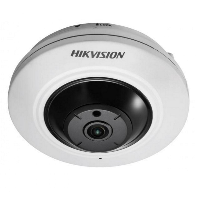 Minidomo IP HIKVISION™ 360º (Ojo de Pez) 3MPx 1.16mm con IR 8m (+Audio)//HIKVISION™ 360º DS-2CD2935FWD-IS IP Mini Dome