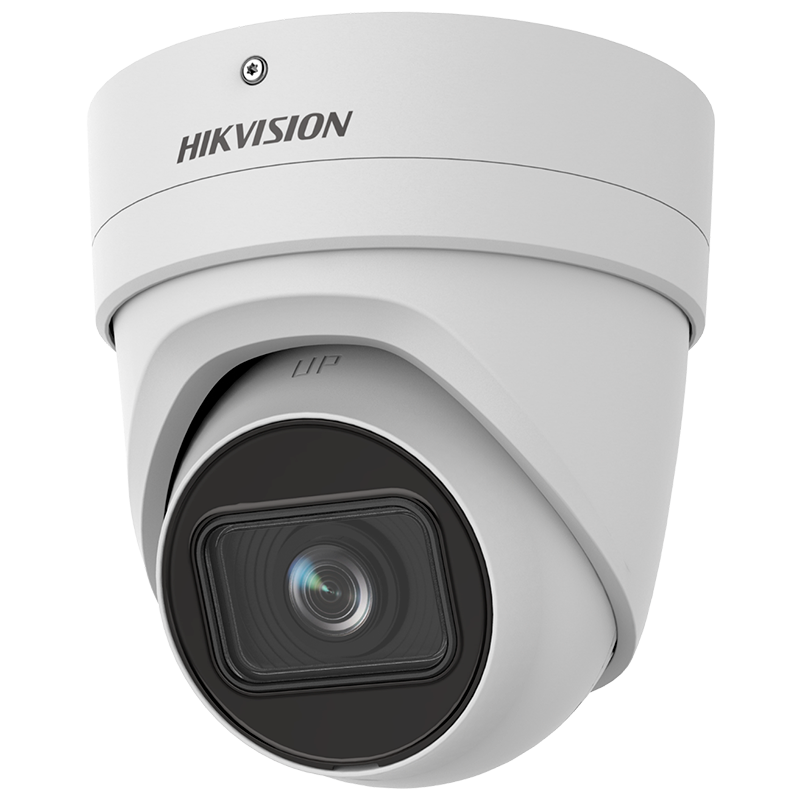 Minidomo IP HIKVISION™ 8MPx 2.8-12mm Motorizada con IR 40m (+Audio y Alarma)//HIKVISION™ 8MPx 2.8-12mm Motor-Driven IP Mini Dome with IR 40m (+Audio and Alarm)