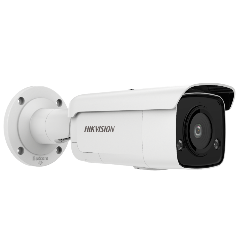 Cámara IP Bullet HIKVISION™ 4MPx 2.8mm con IR 80m (+Audio y Alarma)//HIKVISION™ 4MPx 2.8mm Bullet IP Camera with IR 80m (+Audio & Alarm)