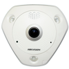 Minidomo IP HIKVISION™ 360º (Ojo de Pez) 6MPx 1.27mm con IR 3x15m (+Audio y Alarma)//HIKVISION™ 360º IP Mini Dome (Fisheye) 6MPx 1.27mm with IR 3x15m (+Audio and Alarm)