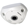 Minidomo IP HIKVISION™ 360º (Ojo de Pez) 12MPx 1.27mm con IR 3x15m de Exterior (+Audio y Alarma)//HIKVISION™ 360º IP Mini Dome (Fisheye) 6MPx 12MPx 1.27mm with IR 3x15m for Outdoors (+Audio & Alarm)