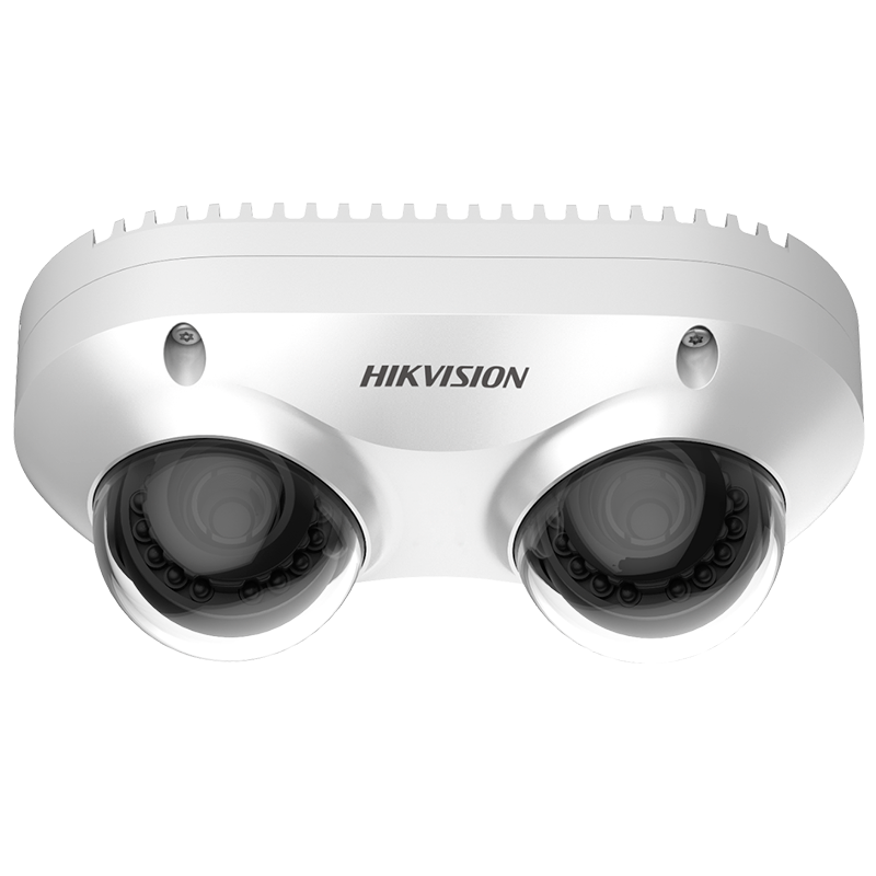 Minidomo IP HIKVISION™ PanoVu Bidirecional 8MPx 2.8mm con IR 10m//HIKVISION™ PanoVu IP minidome Bidirectional 8MPx 2.8mm with IR 10m