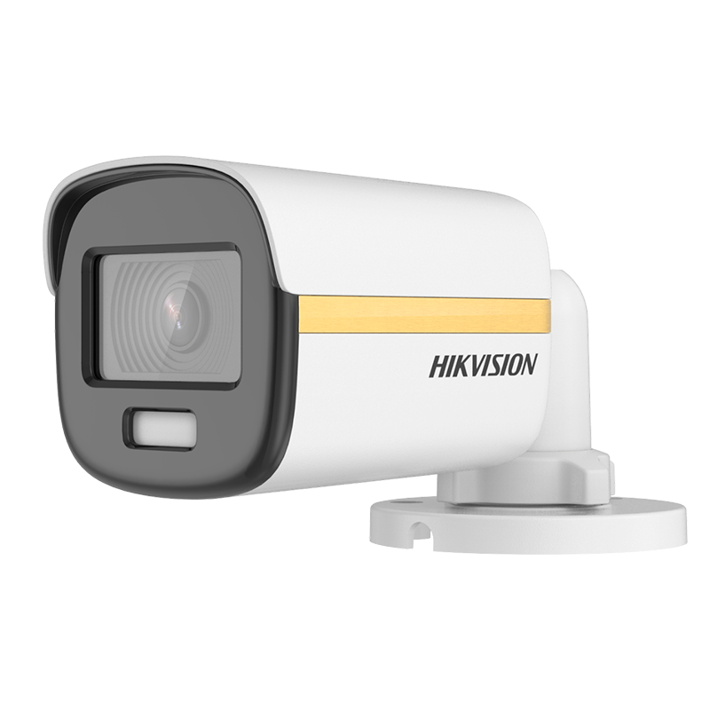 Cámara Mini Bullet HIKVISION™ 2MPx (1080P) 2.8mm con Ilum. Luz Blanca 20m (Audio y Micrófono)//HIKVISION™ 2MPx (1080P) 2.8mm Mini Bullet Camera with White Light Illumination 20m (Audio & Microphone)