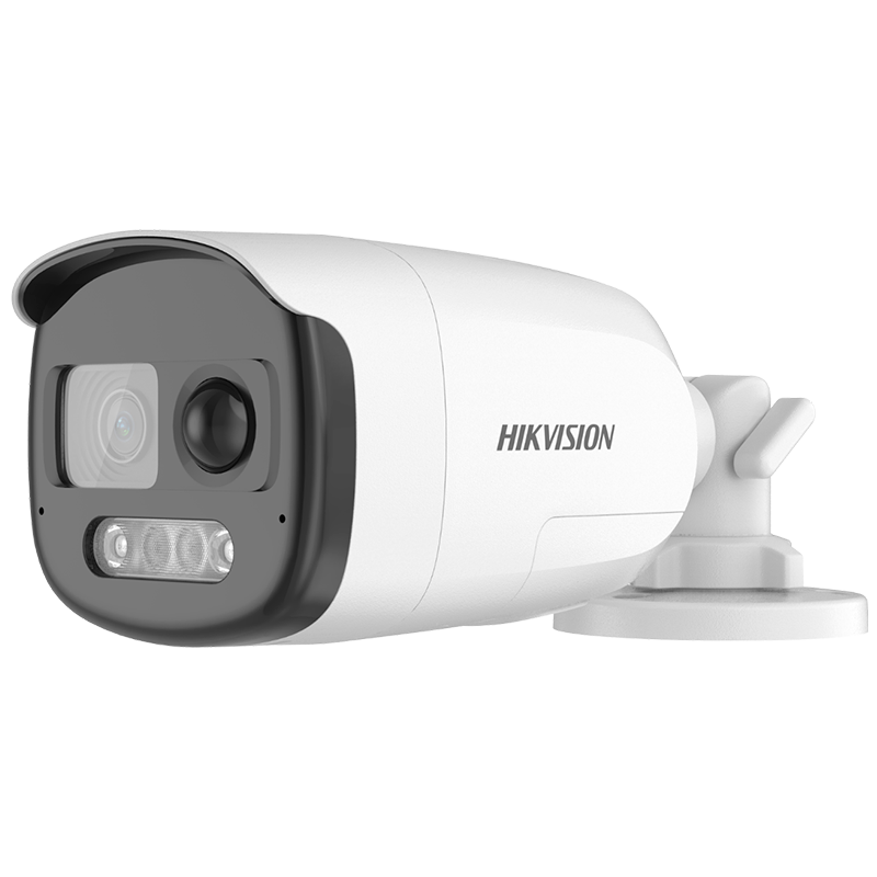 Cámara Bullet HIKVISION™ 2MPx (1080P) 2.8mm con Luz Blanca 40m (Audio + Sirena + PIR)//HIKVISION™ 2MPx (1080P) 2.8mm Bullet  Camera with White Light 40m (+Audio & Siren & PIR)