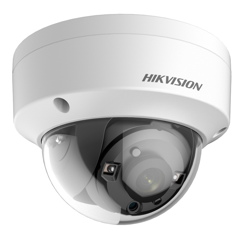Minidomo HIKVISION™ HD-TVI de 2MPx 2.8mm con IR EXIR 20m (PoC)//HIKVISION™ DS-2CE56D8T-VPITE HD-TVI Mini Dome
