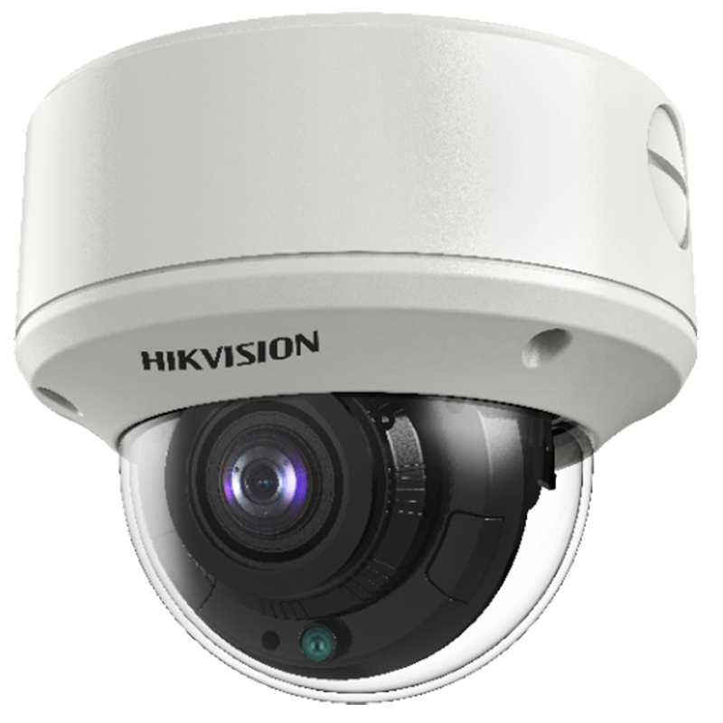 Minidomo HIKVISION™ HD-TVI de 2MPx 2.7-13.5mm con IR EXIR 60m//HIKVISION™ HD-TVI de 2MPx 2.7-13.5mm with IR EXIR 60m Mini Dome