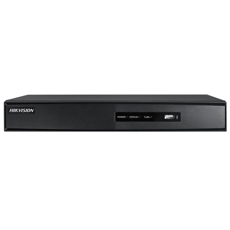Grabador HD-TVI HIKVISION™ para 4 Canales (BNC Máx. 1080p) + Alarmas//HIKVISION™ 4-Channels HD-TVI Recorder (+Audio & Alarm)
