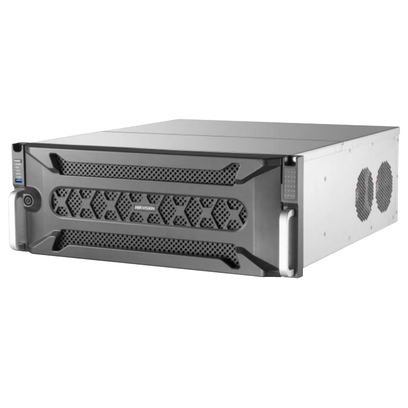 Super NVR 4K HIKVISION™ de 128 Canales (hasta 12Mpx, 576Mbps, H.265, POS) - RAID//128-Channel 4K HIKVISION™ Super NVR (up to 12Mpx, 576Mbps, H.265, POS) - RAID