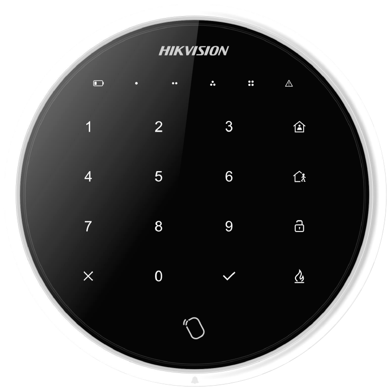 Teclado Inalámbrico Bidireccional PYRONIX™ - Negro//PYRONIX™ Wireless Bidirectional Keypad - Black