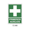 Placa de Emergencia/Evacuación Tipo 2 (Placa - Clase B)//Emergency/Evacuation Signboard Type 2 (Plastic Sheet - Class B)