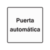 Pegatina DWS-ADSIGN de 'Puerta automática'//'DWS-ADSIGN 'Automatic door' Sticker