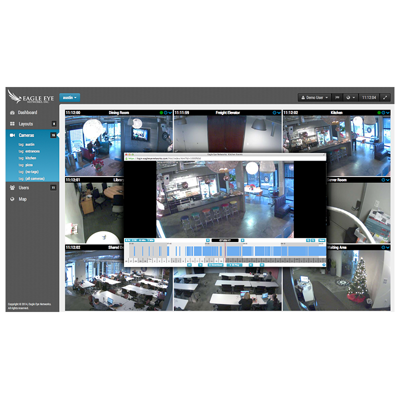 Servicio de Recuperación Eagle Eye™ - Videos de Incidencias - Cuota Mensual//Eagle Eye™ Incident Video Retrieval - Monthly Fee