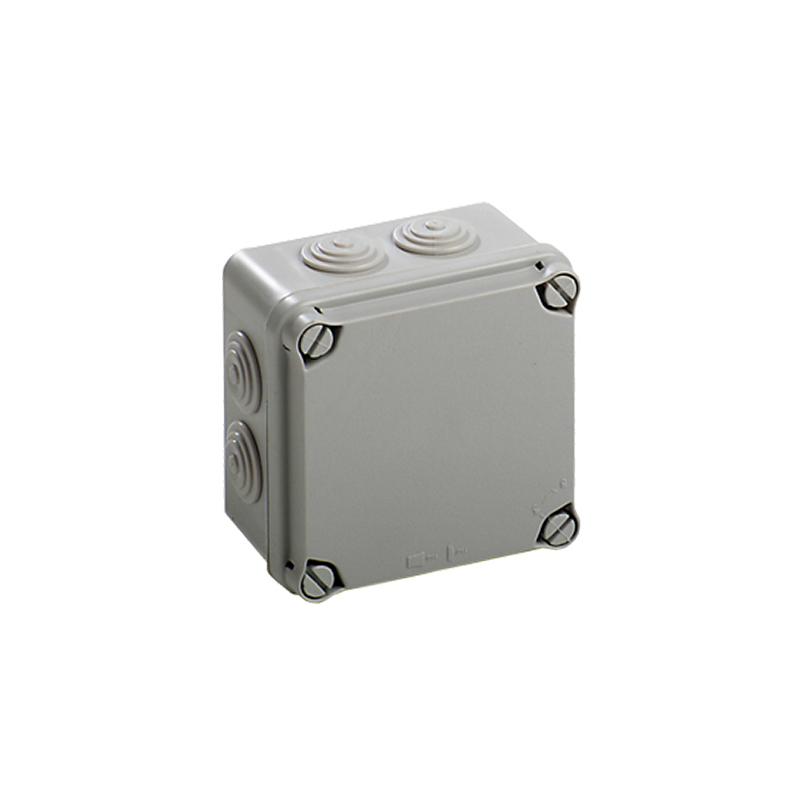 Caja Estanca IDE® IP65 108x108 (7 Conos)//IDE® IP65 108x108 Watertight Box(7 Cones)