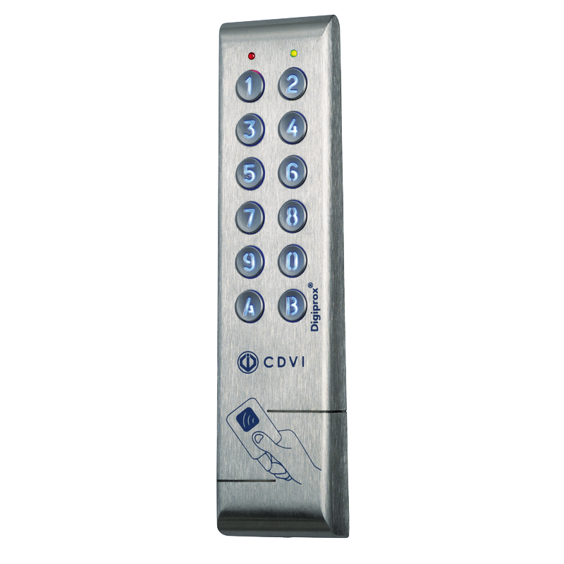 Lector CDVI® 125 KHz KCPROXWLC con Teclado//CDVI® 125 KHz KCPROXWLC Reader with Keypad