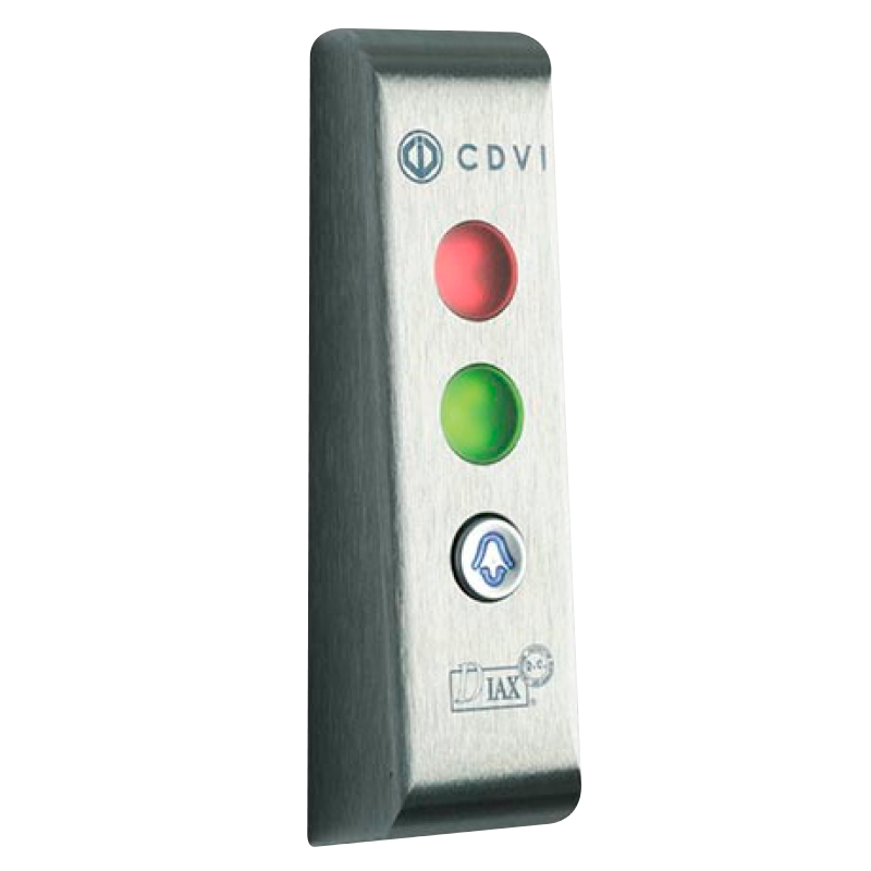 Semáforo con Timbre CDVI® SIS de Acero Inox (Superficie)//CDVI® SIS Stainless Steel Traffic Light with Bell (Surface)