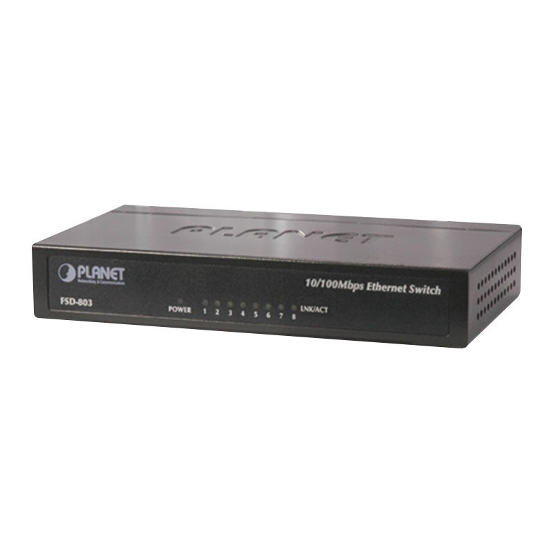 Switch PLANET™ 10/100Mbps (8 Puertos)//PLANET™ 10/100Mbps Switch (8 Ports)