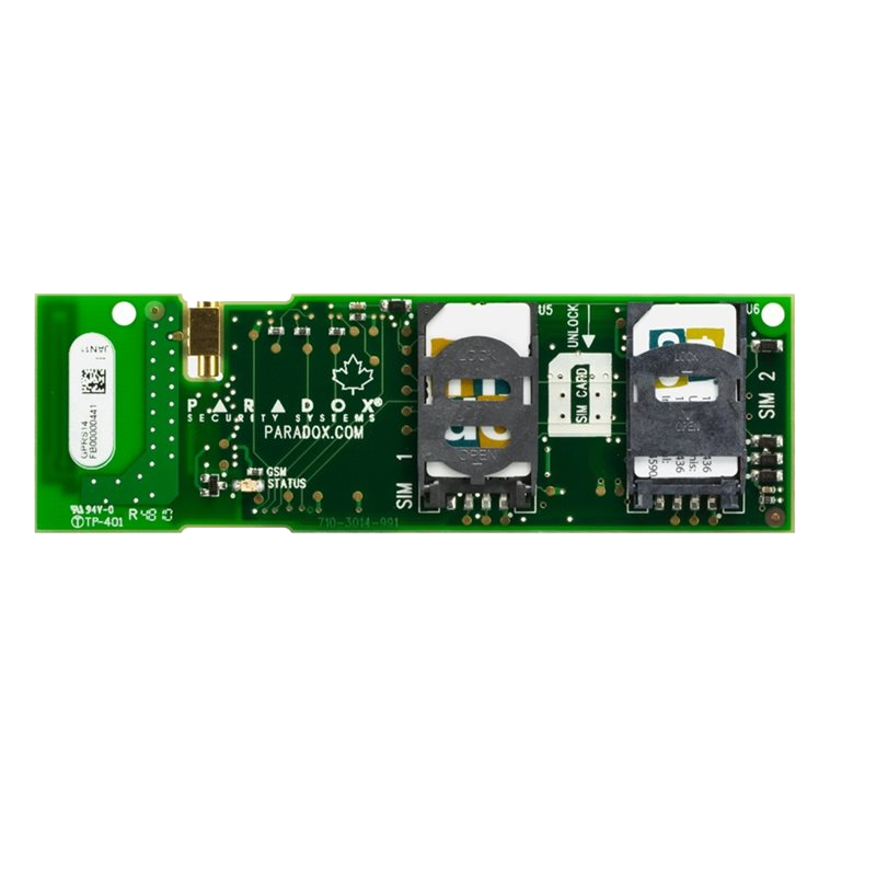 Módulo PARADOX™ de Comunicación GPRS//PARADOX™ GPRS Communications Module