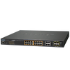 Switch Gigabit Gestionable PoE+ PLANET™ de 16 Puertos Ultra PoE + 4 TP/SFP Combo - L2 (400W)//PLANET™ 16-Port Ultra PoE + 4-Port Gigabit TP/SFP Combo Managed Switch - L2 (400W)