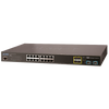 Switch Gestionable PLANET™ de 16 Puertos + 4 100/1000X SFP + 2 10G SFP+ - L2+ (con Enrutado Estático L3)//PLANET™ 16-Port + 4-Port 100/1000X SFP + 2-Port 10G SFP+ Managed Ethernet Switch - L2+ (L3 Static Routing)