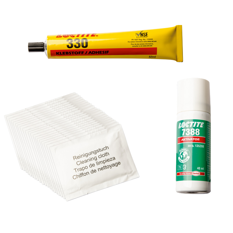 Kit Adhesivo UTC™ para Detector de Rotura de Cristal Laminado//UTC™ Adhesive Kit For Laminated Glass Break Detector Laminado