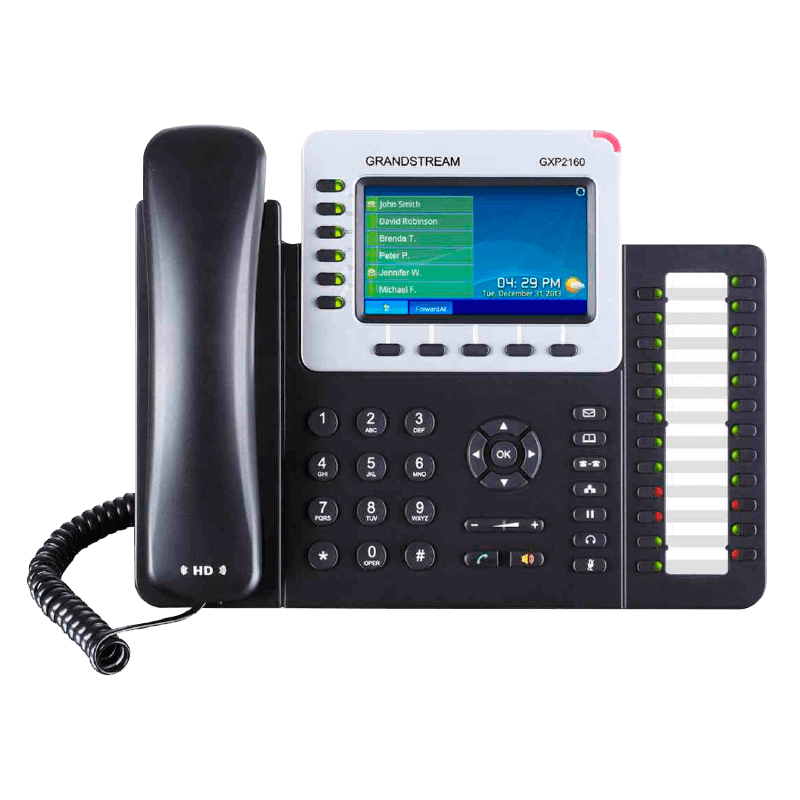 Teléfono IP GRANDSTREAM™ GXP2160//GRANDSTREAM™ GXP2160 IP Phone