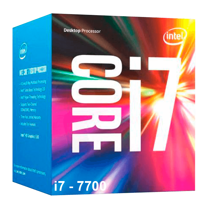 Procesador Intel® Core i7-7700//Intel® Core i7-7700 Processor