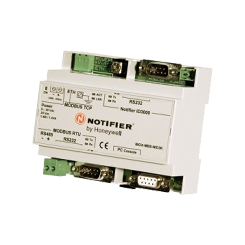 Convertidor de Protocolo de Central NOTIFIER® a Modbus//Protocol Converter for NOTIFIER® Panel to Modbus