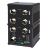 Switch Gestionable Industrial PLANET™ IP67 de 6 puertos 10/100/1000T M12 - L2+ (con Enrutado Estático L3)//PLANET™  Industrial IP67 6-Port 10/100/1000T M12 Managed Switch - L2+ (L3 Static Routing)