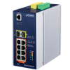 Switch Industrial Gestionable PLANET™ de 8 Puertos 802.3bt PoE (+2 SFP) Carril DIN - L3 (360W)//PLANET™ Industrial 8-Port 10/100/1000T 802.3bt PoE (+2 SFP) Managed Switch (Din Rail) - L3 (360W)