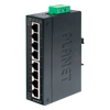 Switch Gigabit Industrial PLANET™ de 8 Puertos - Carril DIN//PLANET™ 8-Port 10/100/1000T Industrial Gigabit Ethernet Switch - DIN Rail