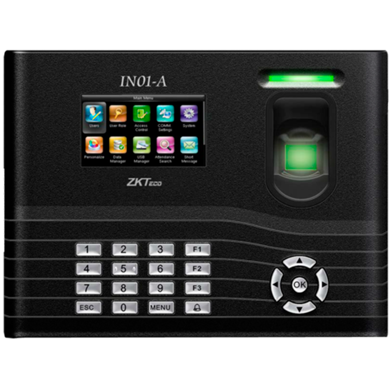 Terminal Biométrico ACP® IN01 con Teclado//ACP® IN01 Biometric Terminal with Keypad