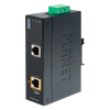 Splitter Gigabit PoE+ Industrial PLANET™ (12/24VDC) - Carril DIN//PLANET™ Industrial IEEE 802.3at Gigabit High Power over Ethernet Splitter (12/24VDC) - DIN Rail