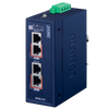 Concentrador de Inyector Industrial PoE++ Multi-Gigabit 802.3bt de 2 puertos (Carril DIN) - (180W)//PLANET™ Industrial 2-port Multi-Gigabit 802.3bt PoE++ Injector Hub (Din Rail) - (180W)