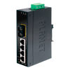 Switch Industrial PLANET™ de 4 Puertos  (+2 SFP) - Carril DIN//PLANET™ 4-Port 10/100Base-TX + 1-Port 100Base-FX Industrial Fast Ethernet Switch - DIN Rail
