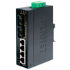 Switch Industrial PLANET™ de 4 Puertos  - Carril DIN//PLANET™ 4-Port 10/100Base-TX + 2-Port 100Base-FX Industrial Fast Ethernet Switch - DIN Rail