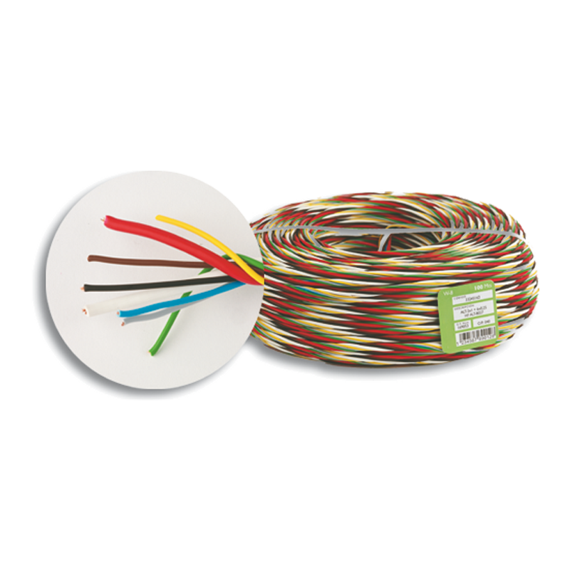 Rollo de Cable Trenzado 2x1 mm² + 8x0.25 mm²//K890D Twisted Wire for P.A.