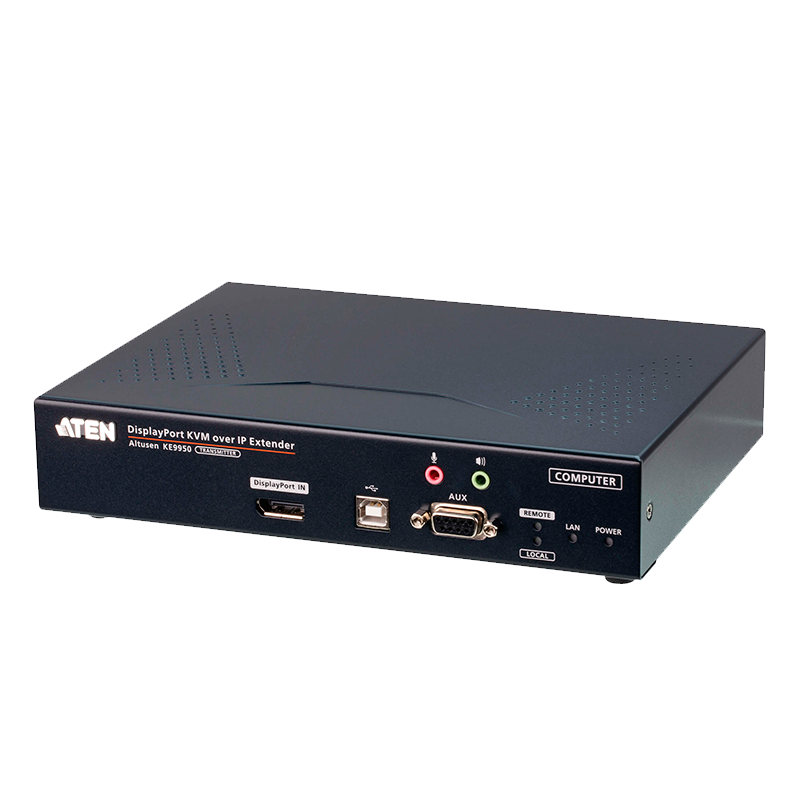 Transmisor KVM ATEN™ por IP DisplayPort 4K Single Display USB//ATEN™ 4K DisplayPort Single Display KVM over IP Transmitter