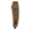 Mando de Cama SMC™ U-ML con Pulsador de Llamada y Pulsadores para Control de Luces (para U-PT)//SMC™ U-ML Bed Controller with Call Button and Light Control Buttons (for U-PT)